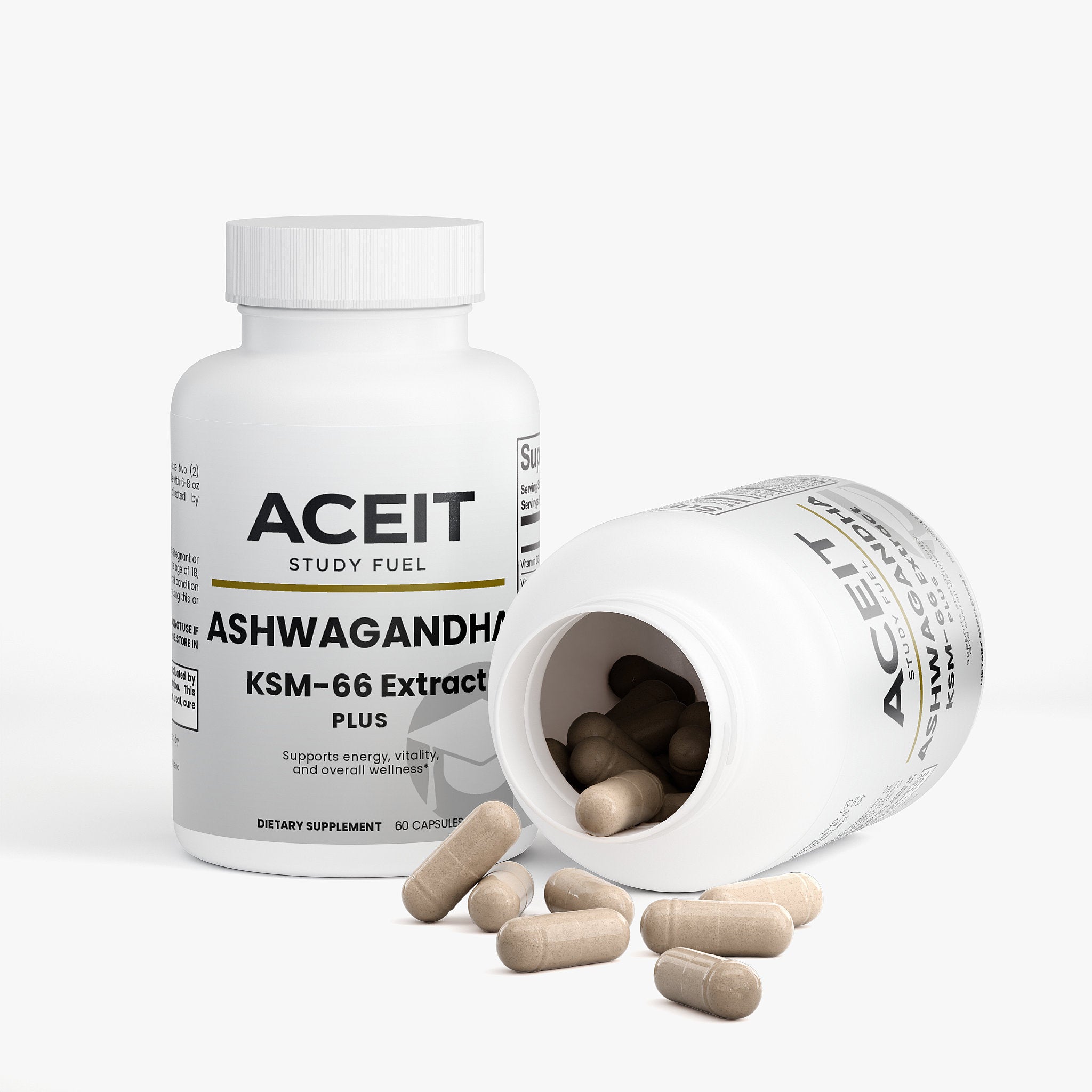 ACEIT Calm+: Ashwagandha KSM66 Extract Plus