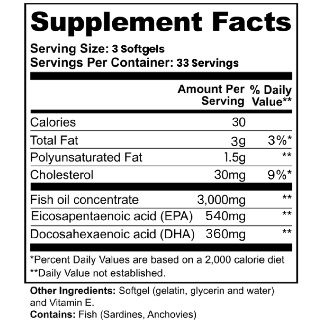 ACEIT Omega+: Omega-3 360 mg DHA