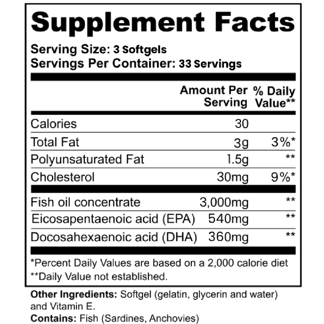 ACEIT Omega+: Omega-3 360 mg DHA